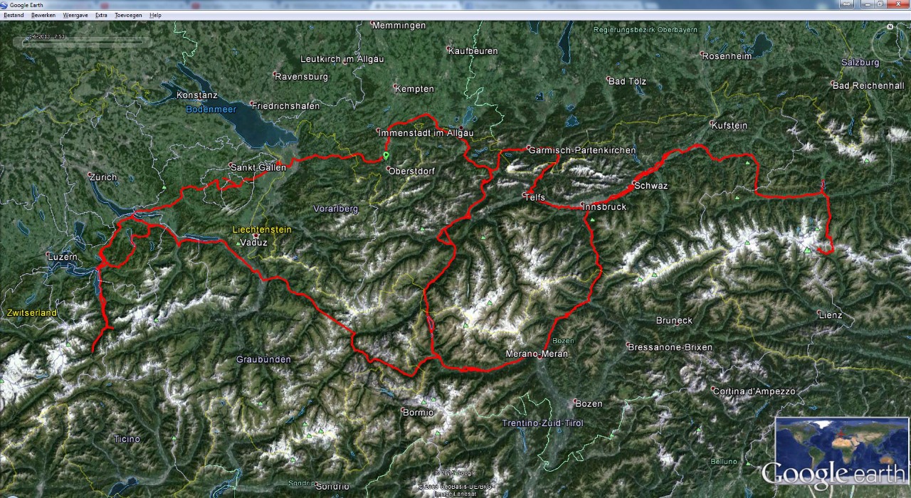 A trip through the Alps :: Adventure tales